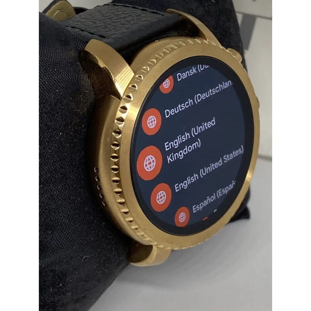 Fossil Gen 3 Authentic Genuine Smart Watch Custom Band FTW4002 BA114